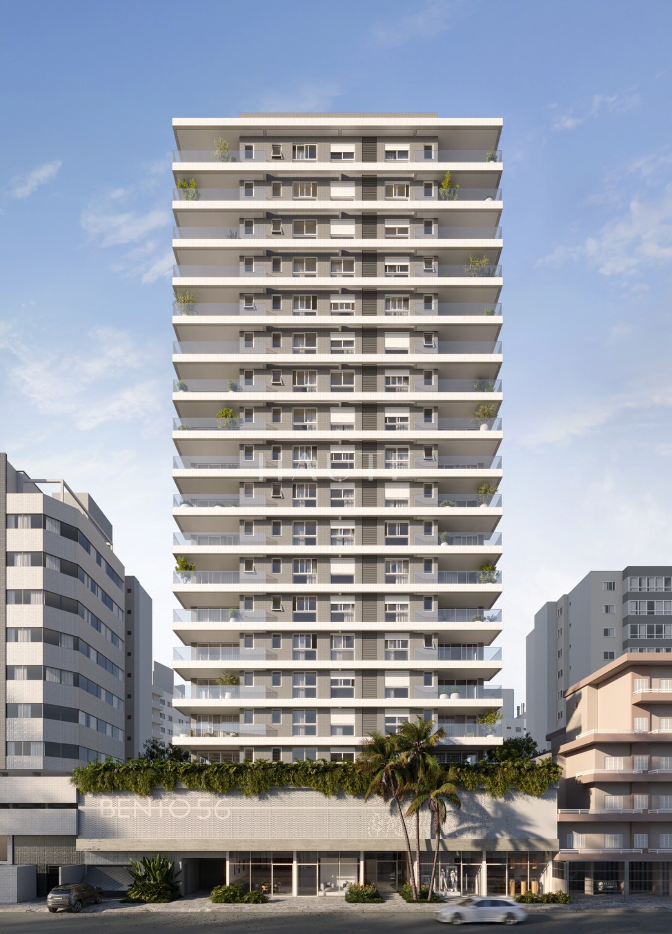 Apartamento 1 dormitório com vaga, lazer completo no Bento 56