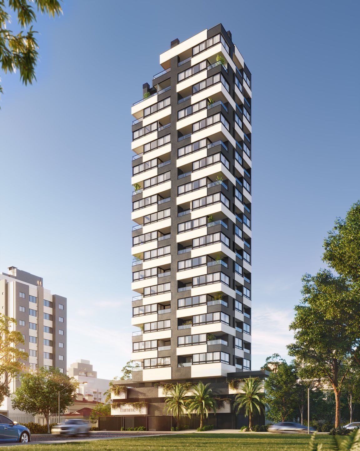 Apartamento 3 dormitórios com suíte e living gourmet no Lumme